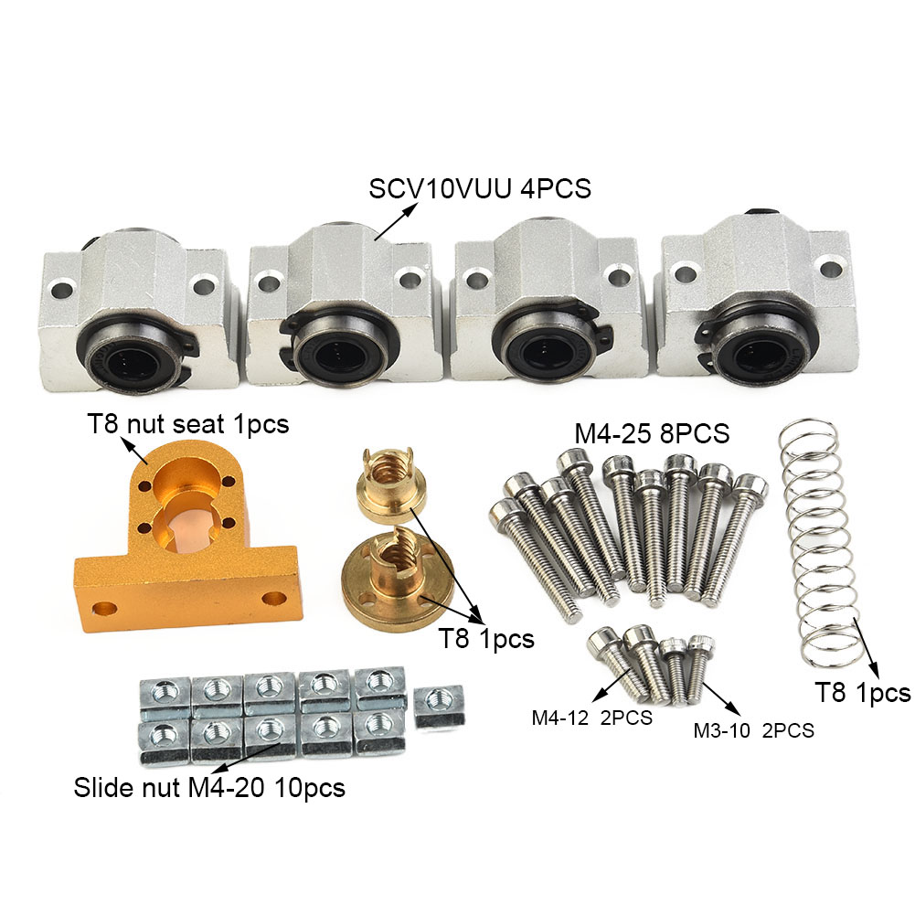 Cnc 3018 Pro Max Metal - Trwały zestaw do modernizacji osi X