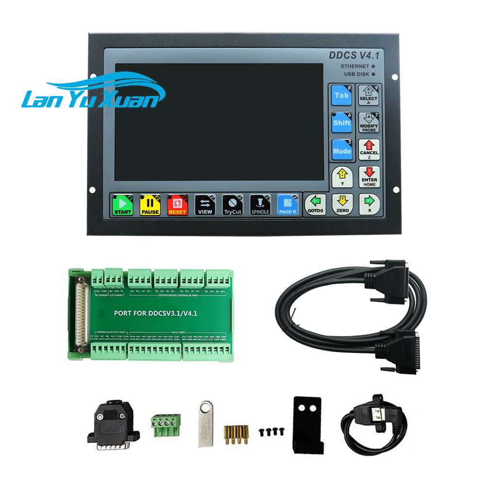 Cyfrowy system sterowania CNC  – Ddcs V4.1 4 Axis Cnc Offline Controller recenzja i cena