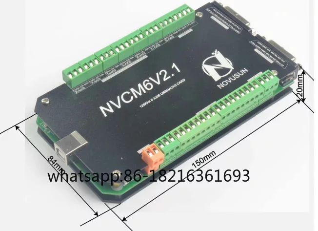 Kontroler CNC V2.1 3/4/5/6-osi – 5 Axis Cnc Breakout Board Interface Mach3 recenzja i cena